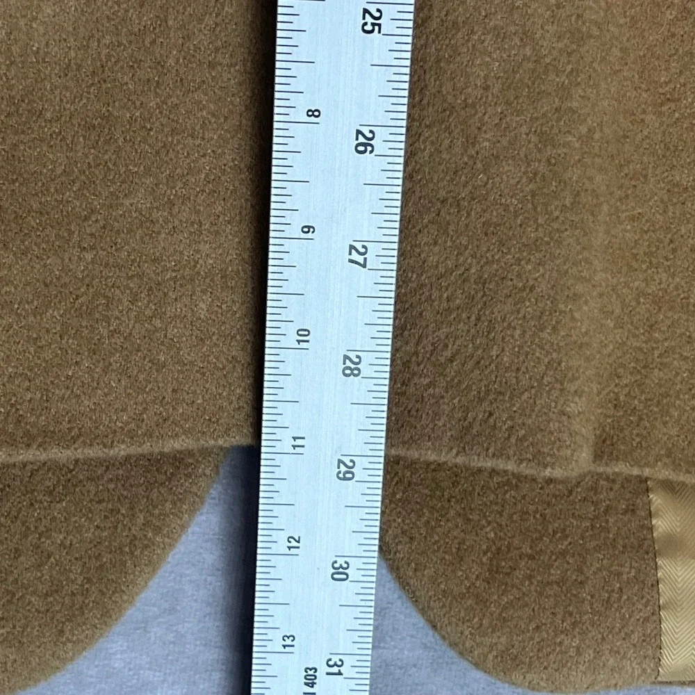 Club Room Mens Camel Hair Wool Blazer‎ Sport Coat Tan Brown 2-Button